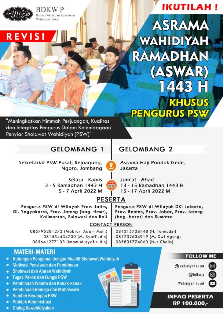 pamflet aswar 1443 H